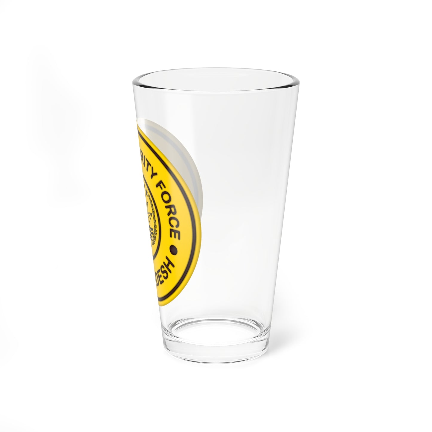 Seal of the Special Security Force SSF (Bangladesh) (Coat of Arms) Pint Glass 16oz