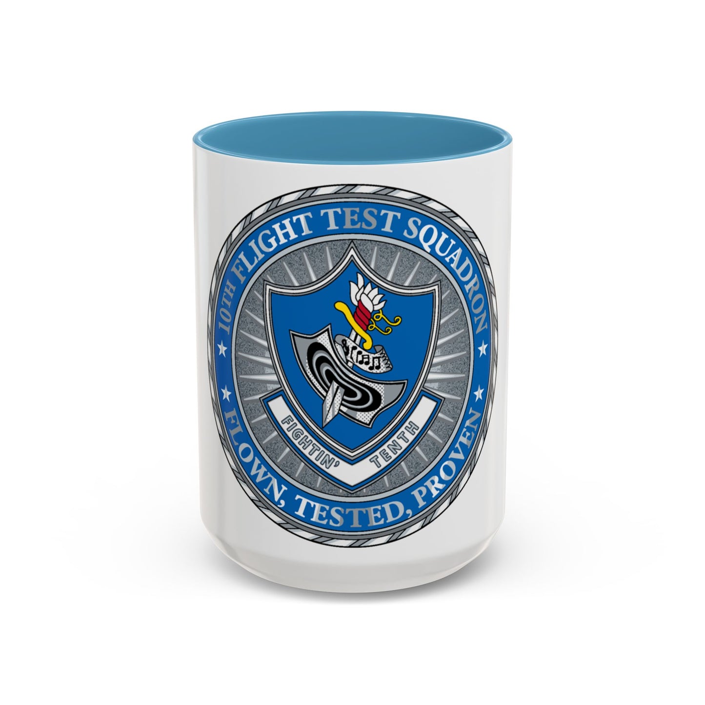 10th Flight Test Sq (U.S. Air Force) Accent Coffee Mug