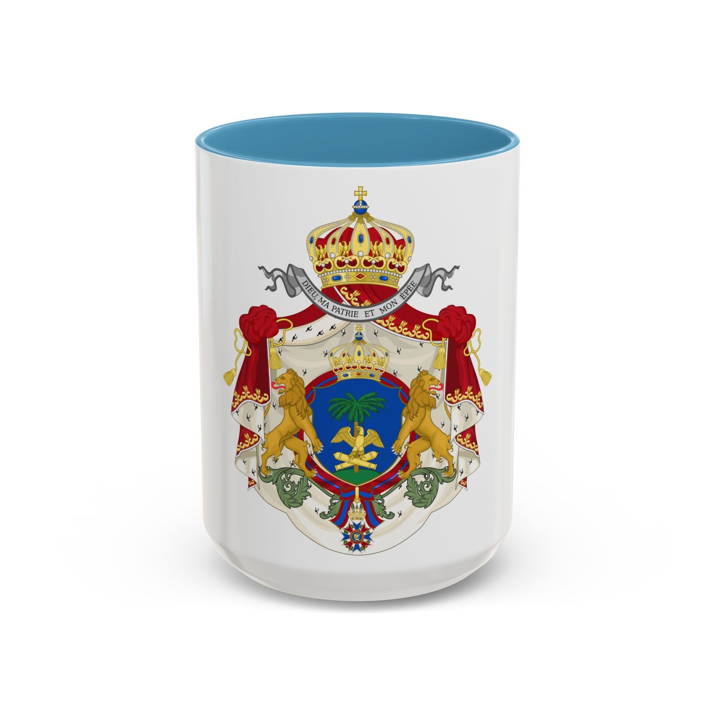 Imperial Coat of Arms of Haiti (1849-1859) - Accent Coffee Mug