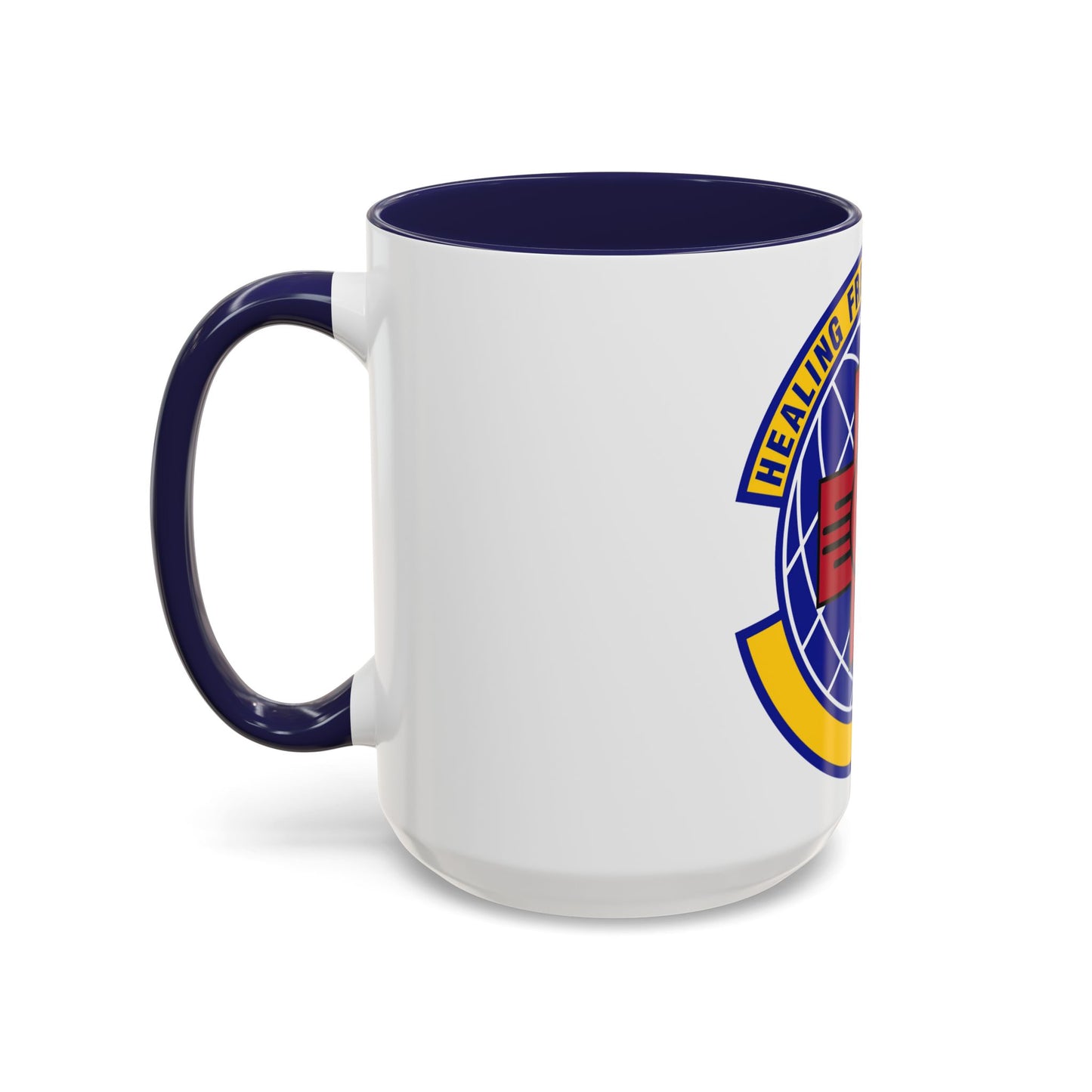 377 Healthcare Operations Squadron AFGSC (U.S. Air Force) Accent Coffee Mug