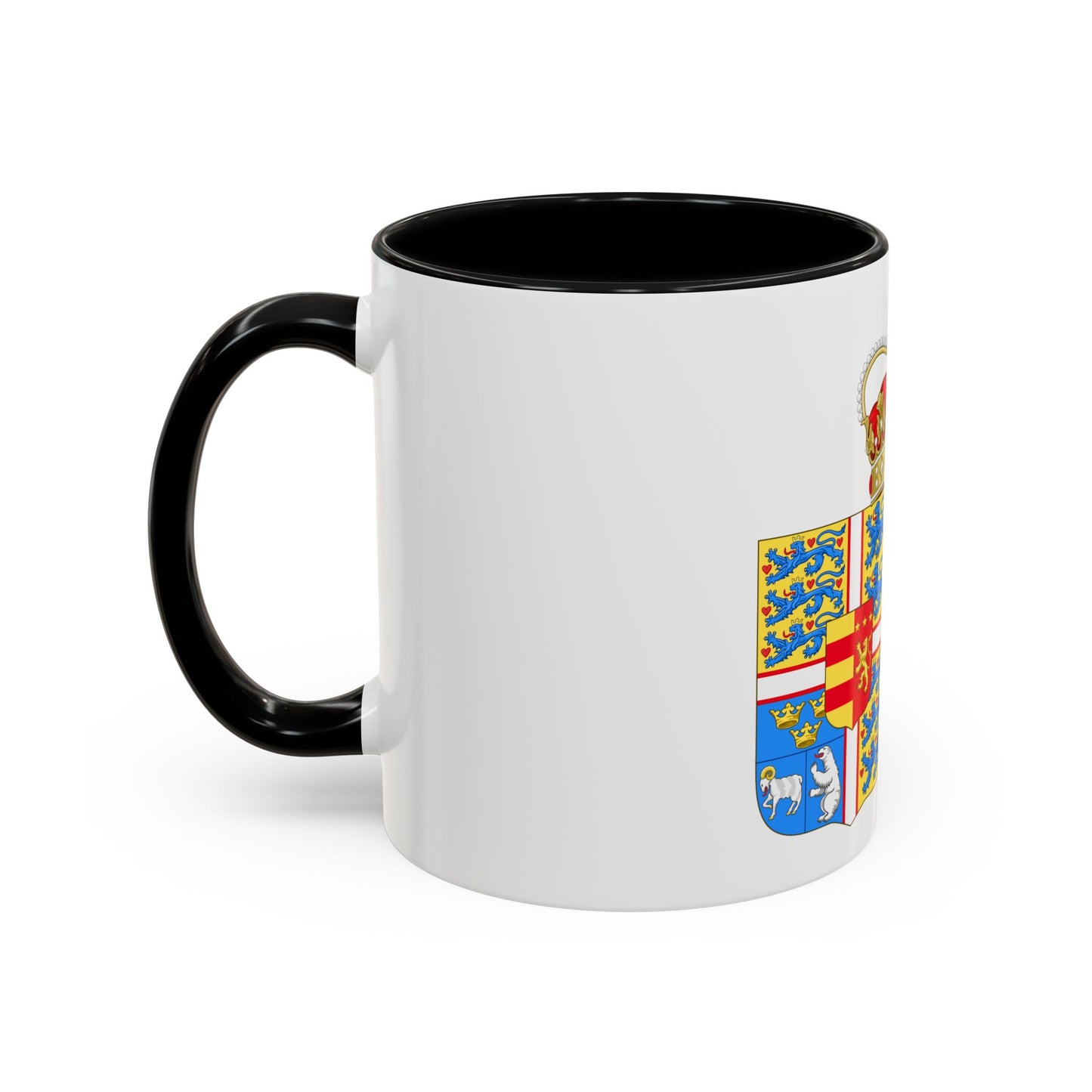 Coat of arms of Princess Marie of Denmark - Accent Coffee Mug