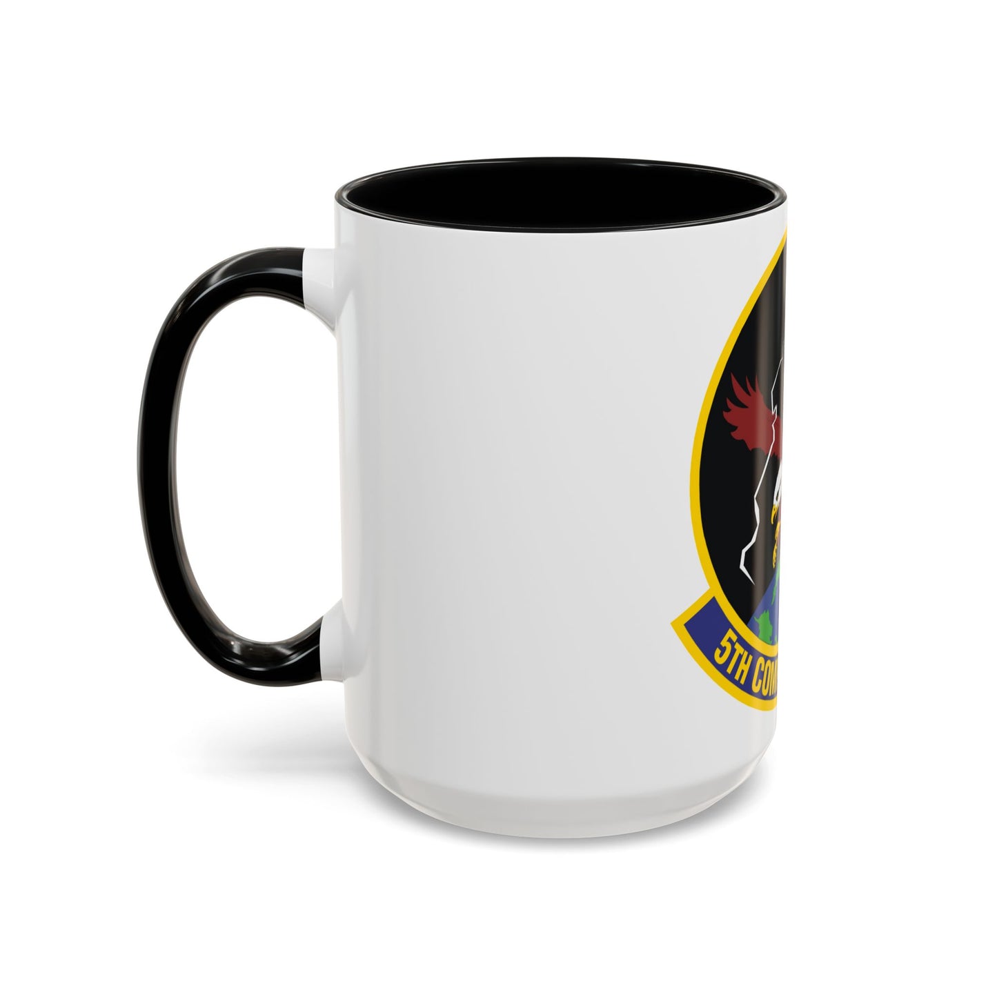 5 Comptroller Squadron AFGSC (U.S. Air Force) Accent Coffee Mug