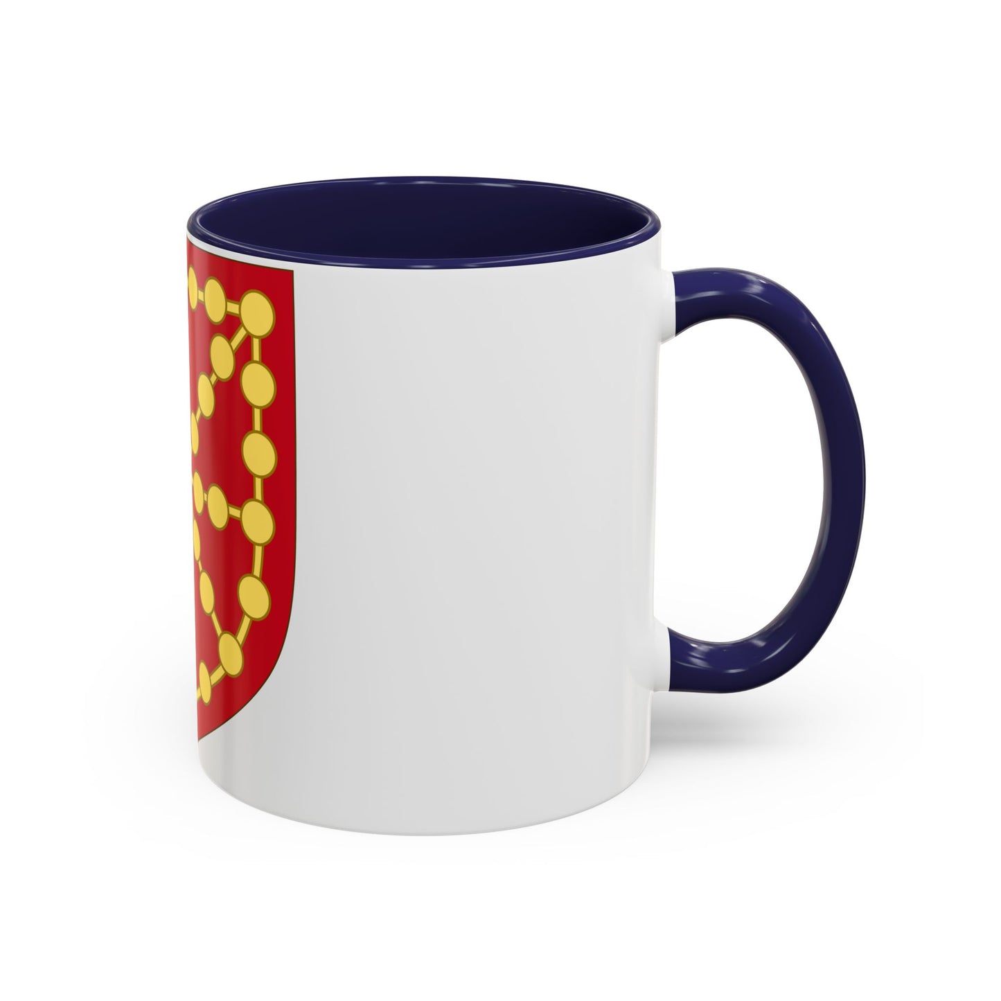 Royal Coat of Arms of Navarre (1285-1328) - Accent Coffee Mug