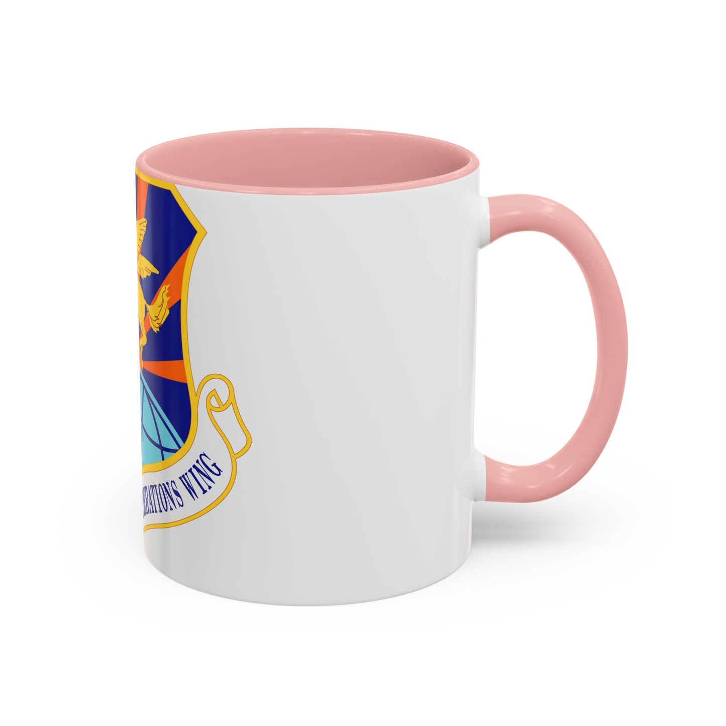 515 Air Mobility Operations Wing AMC (U.S. Air Force) Accent Coffee Mug