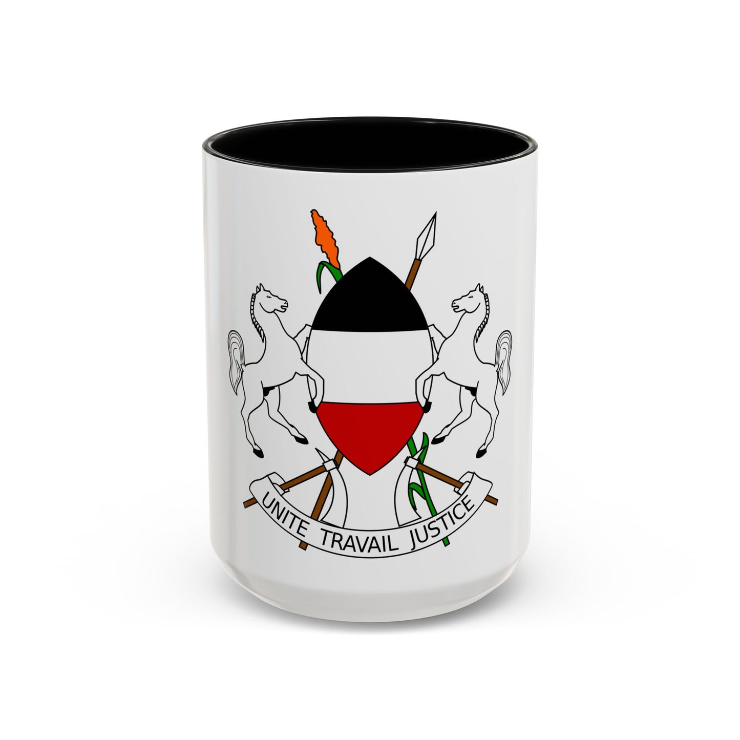 Coat of arms of Upper Volta (1967-1984) - Accent Coffee Mug