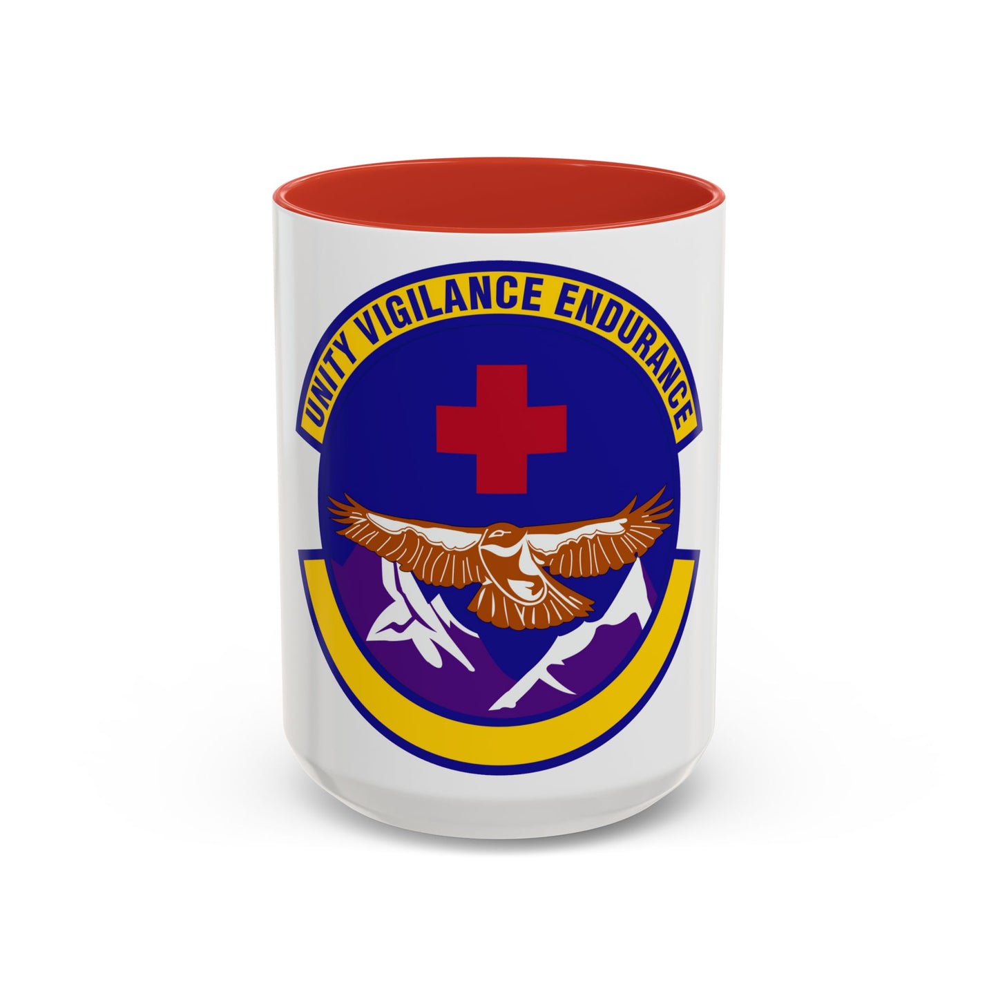 17 Operational Medical Readiness Squadron AETC (U.S. Air Force) Accent Coffee Mug