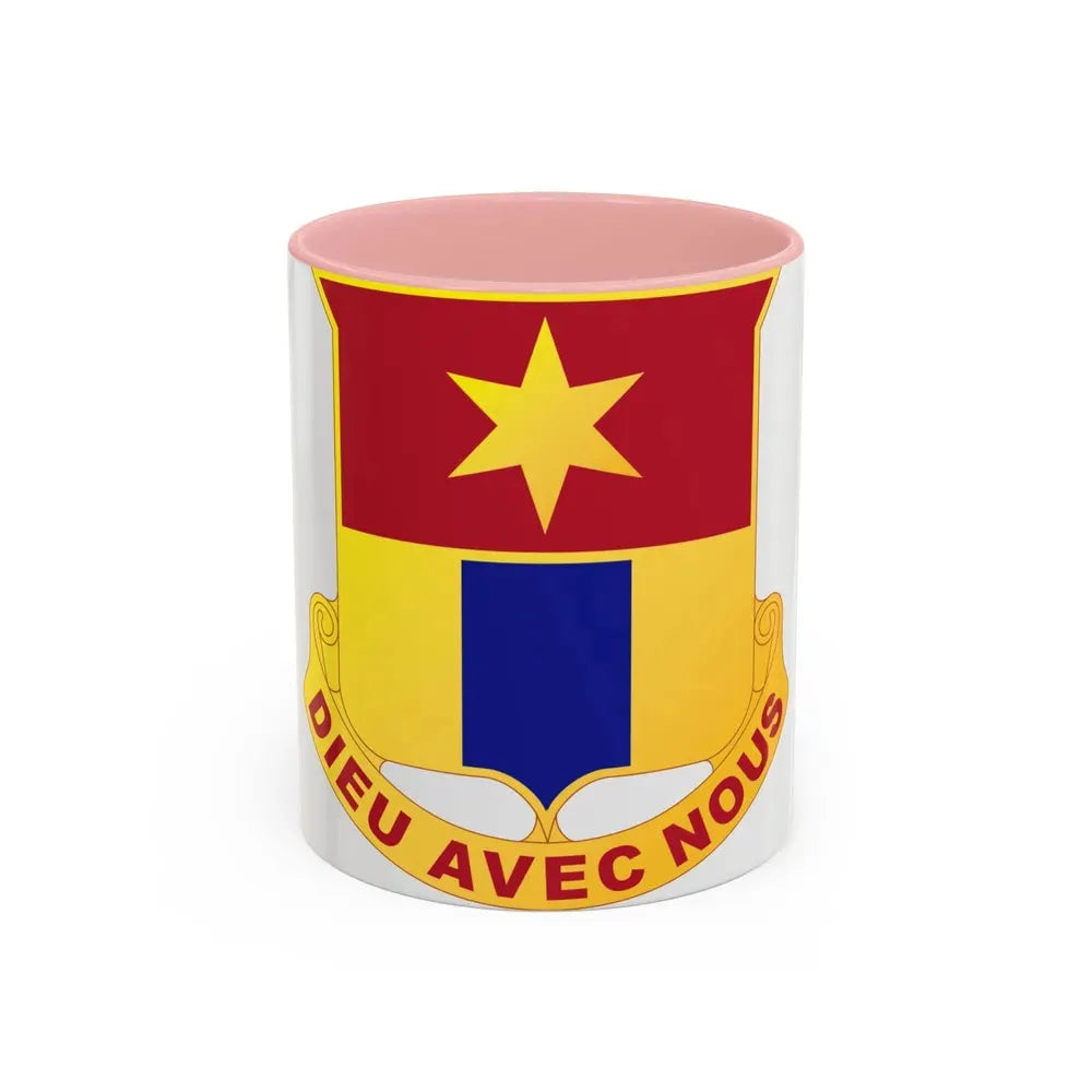 769 Engineer Battalion (U.S. Army) Accent Coffee Mug 11oz Pink - Go Mug Yourself