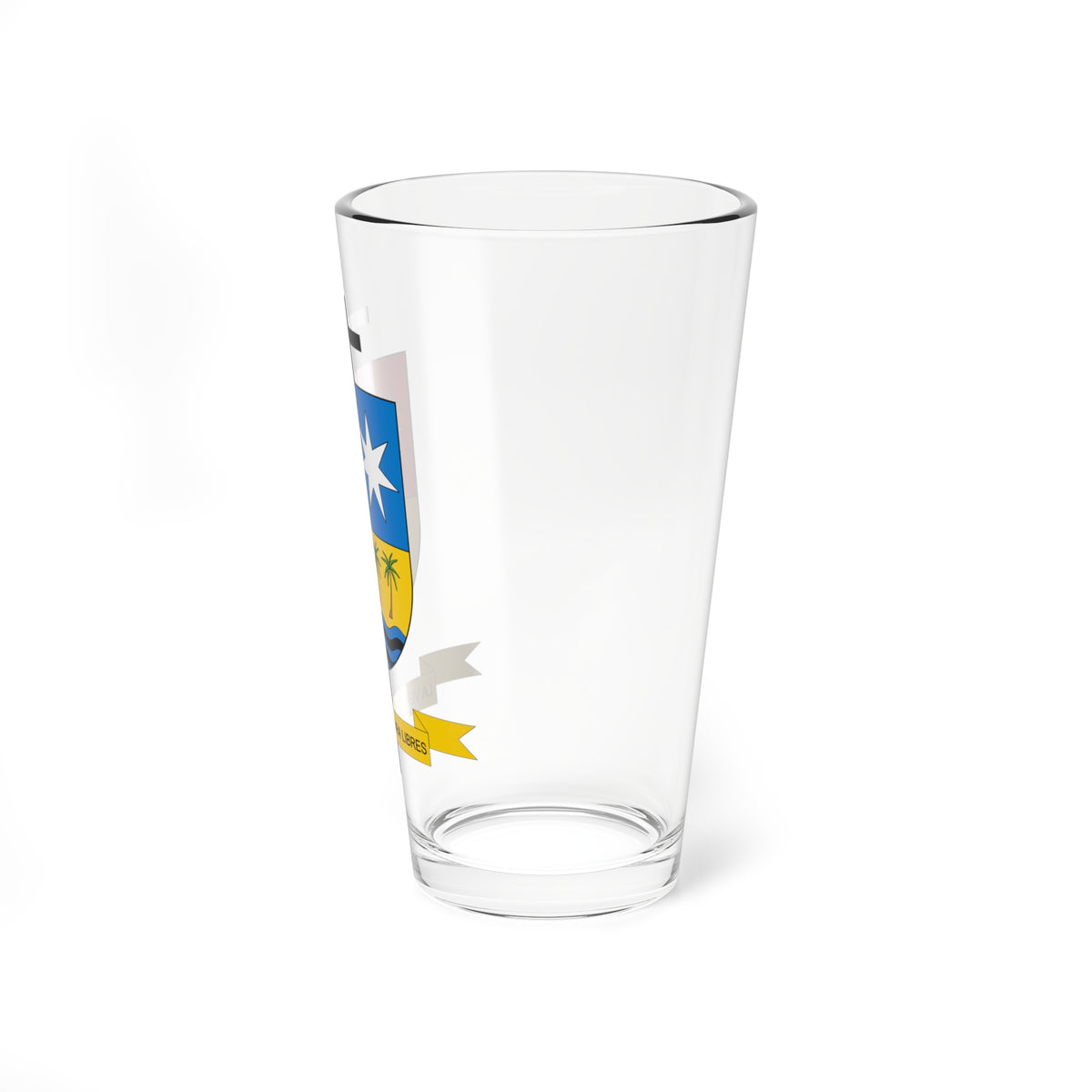 Escudo del Vicariato de Guapi (Colombia) (Coat of Arms) Pint Glass 16oz
