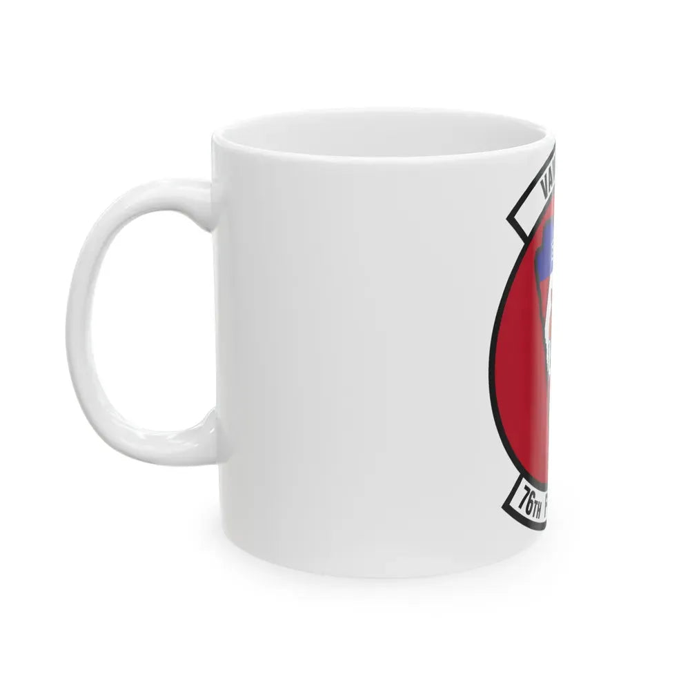 76th Fighter Squadron (U.S. Air Force) White Coffee Mug - Go Mug Yourself