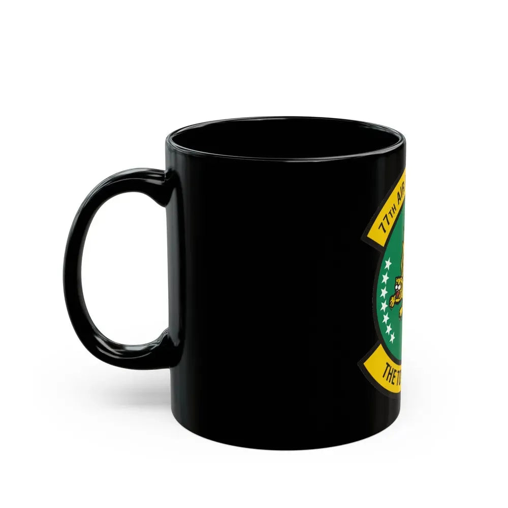 77 Air Refueling Squadron AFRC (U.S. Air Force) Black Coffee Mug - Go Mug Yourself