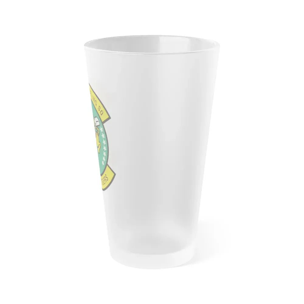 77 Air Refueling Squadron AFRC (U.S. Air Force) Frosted Pint Glass 16oz - Go Mug Yourself