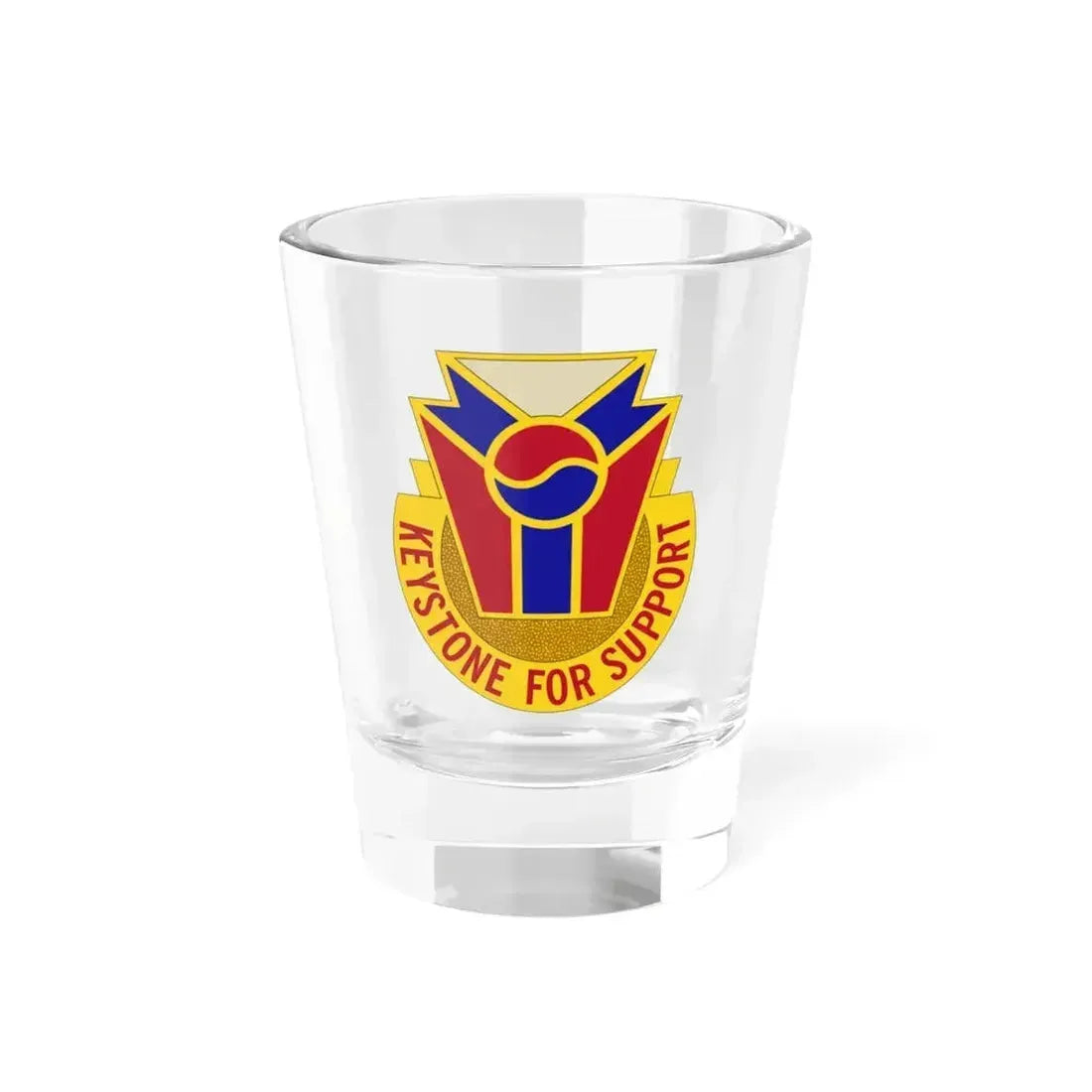77 Quartermaster Group (U.S. Army) Shot Glass 1.5oz 1.5oz - Go Mug Yourself
