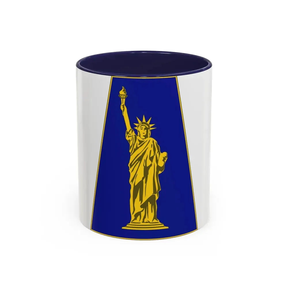 77 Sustainment Brigade 2 (U.S. Army) Accent Coffee Mug 11oz Navy - Go Mug Yourself