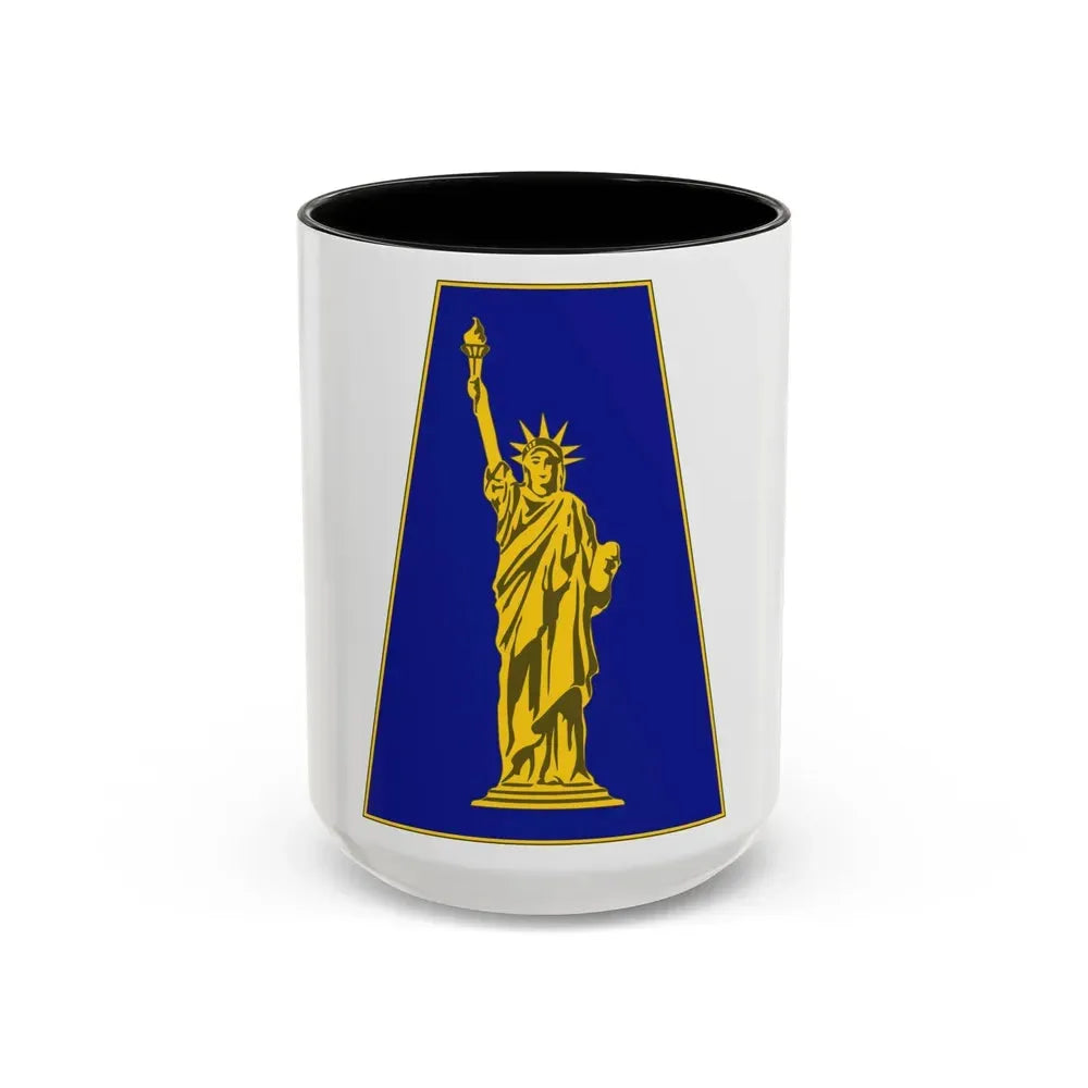 77 Sustainment Brigade 2 (U.S. Army) Accent Coffee Mug 15oz Black - Go Mug Yourself