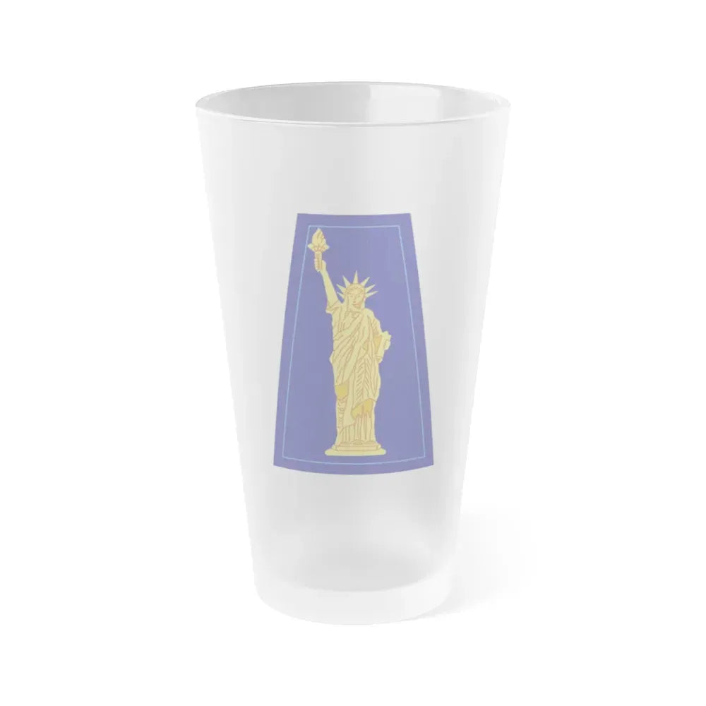 77 Sustainment Brigade (U.S. Army) Frosted Pint Glass 16oz 16oz Frosted - Go Mug Yourself