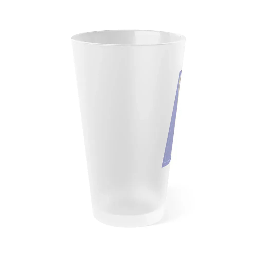 77 Sustainment Brigade (U.S. Army) Frosted Pint Glass 16oz - Go Mug Yourself
