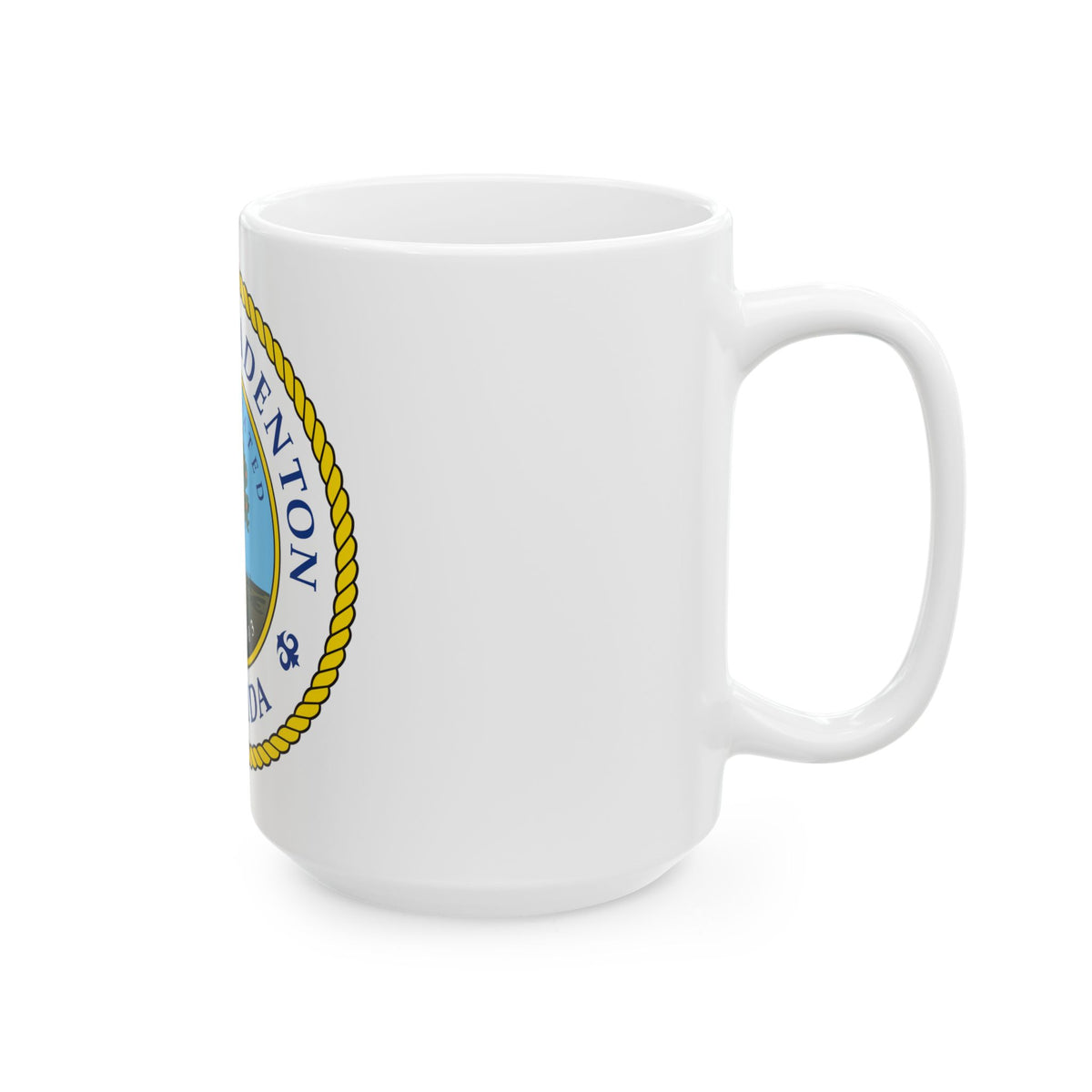 Seal of Bradenton Florida - White Coffee Mug