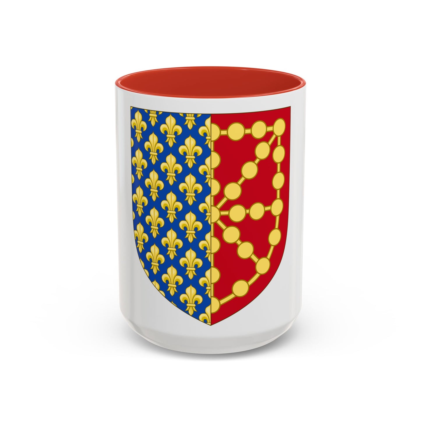 Royal Coat of Arms of Navarre (1285-1328) - Accent Coffee Mug