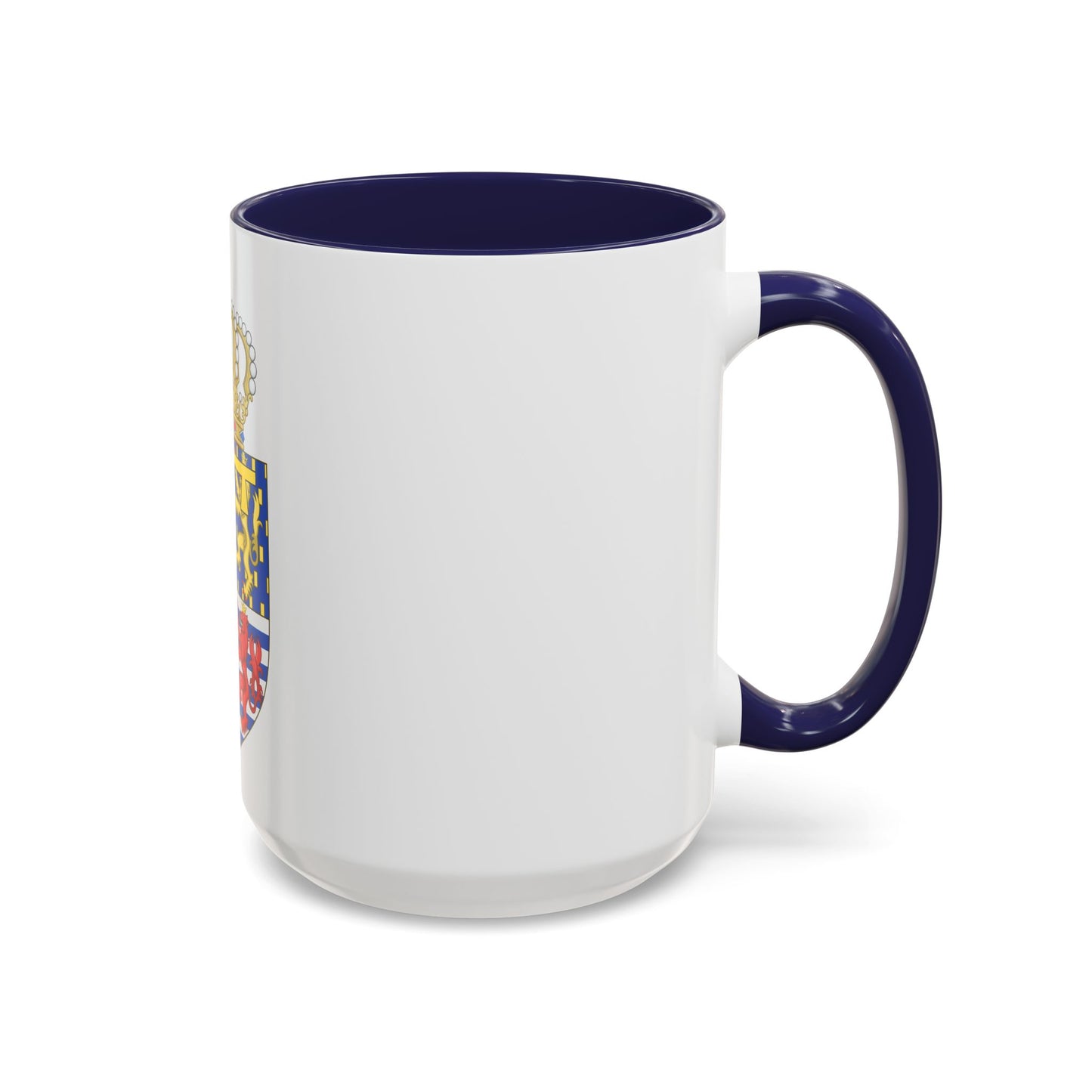 Lesser coat of arms of the Hereditary Grand Duke of Luxembourg (2000) - Accent Coffee Mug