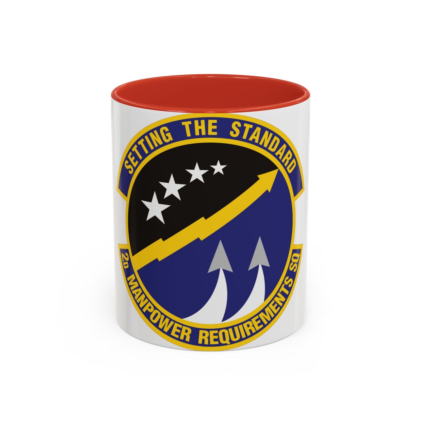 2d Manpower Requirements Squadron (U.S. Air Force) Accent Coffee Mug