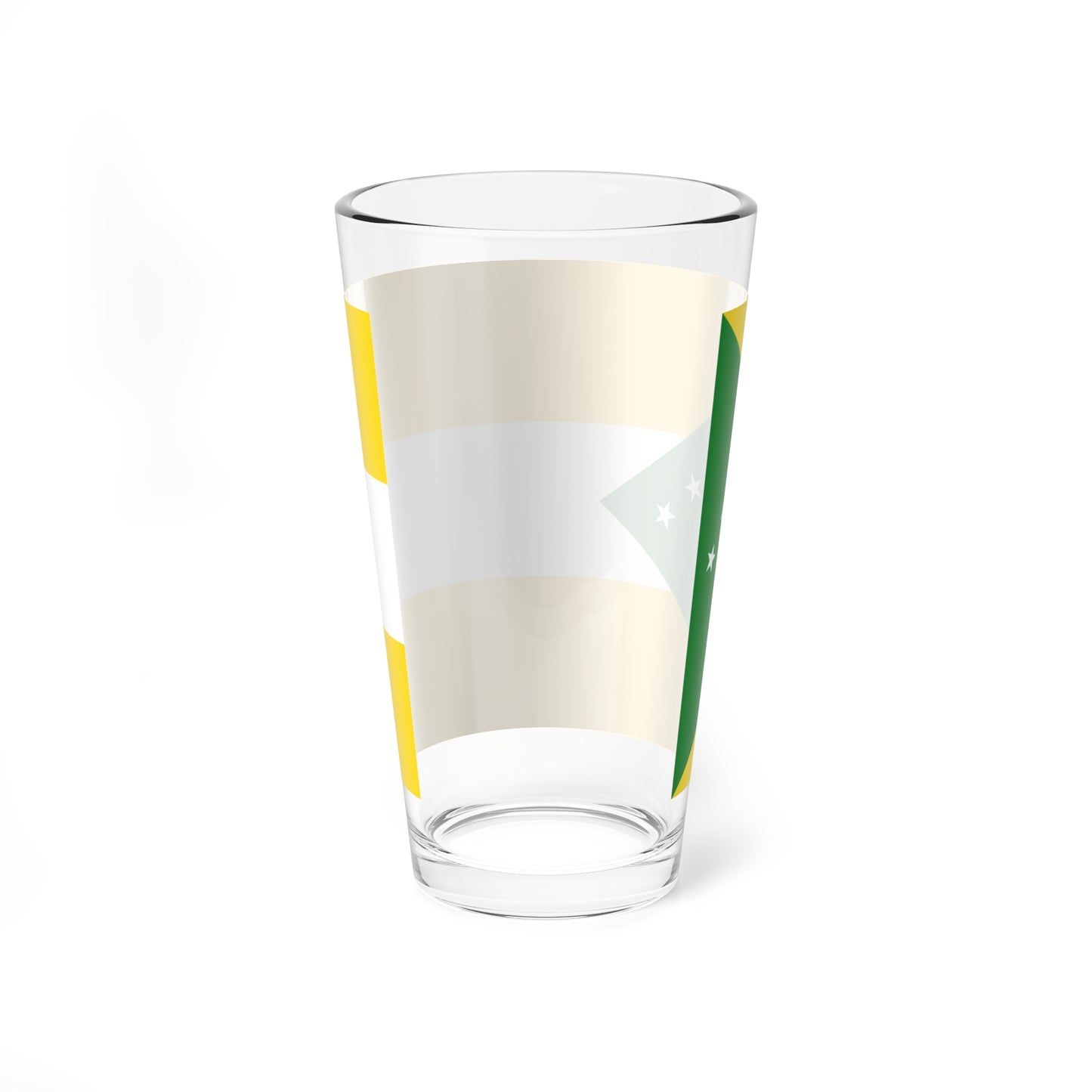 Bandera de la Provincia de Panama Oeste (Panama) Pint Glass 16oz