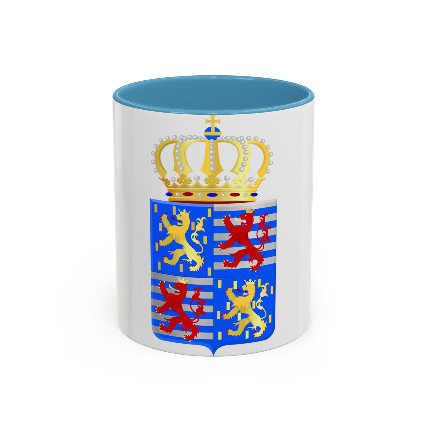 Lesser coat of arms of the Grand Dukes of Luxembourg prior to 2000 - Accent Coffee Mug