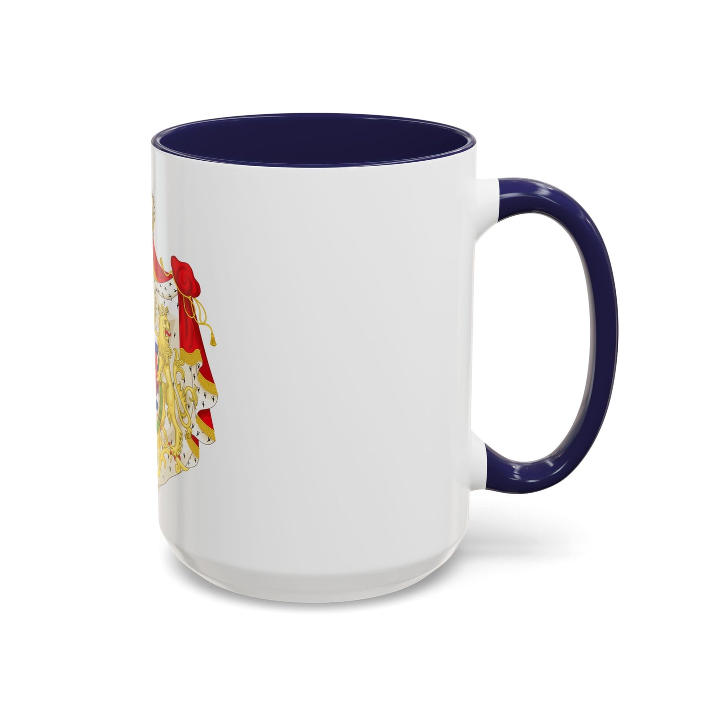 Greater coat of arms of the grand-duchy of Luxembourg 2 - Accent Coffee Mug