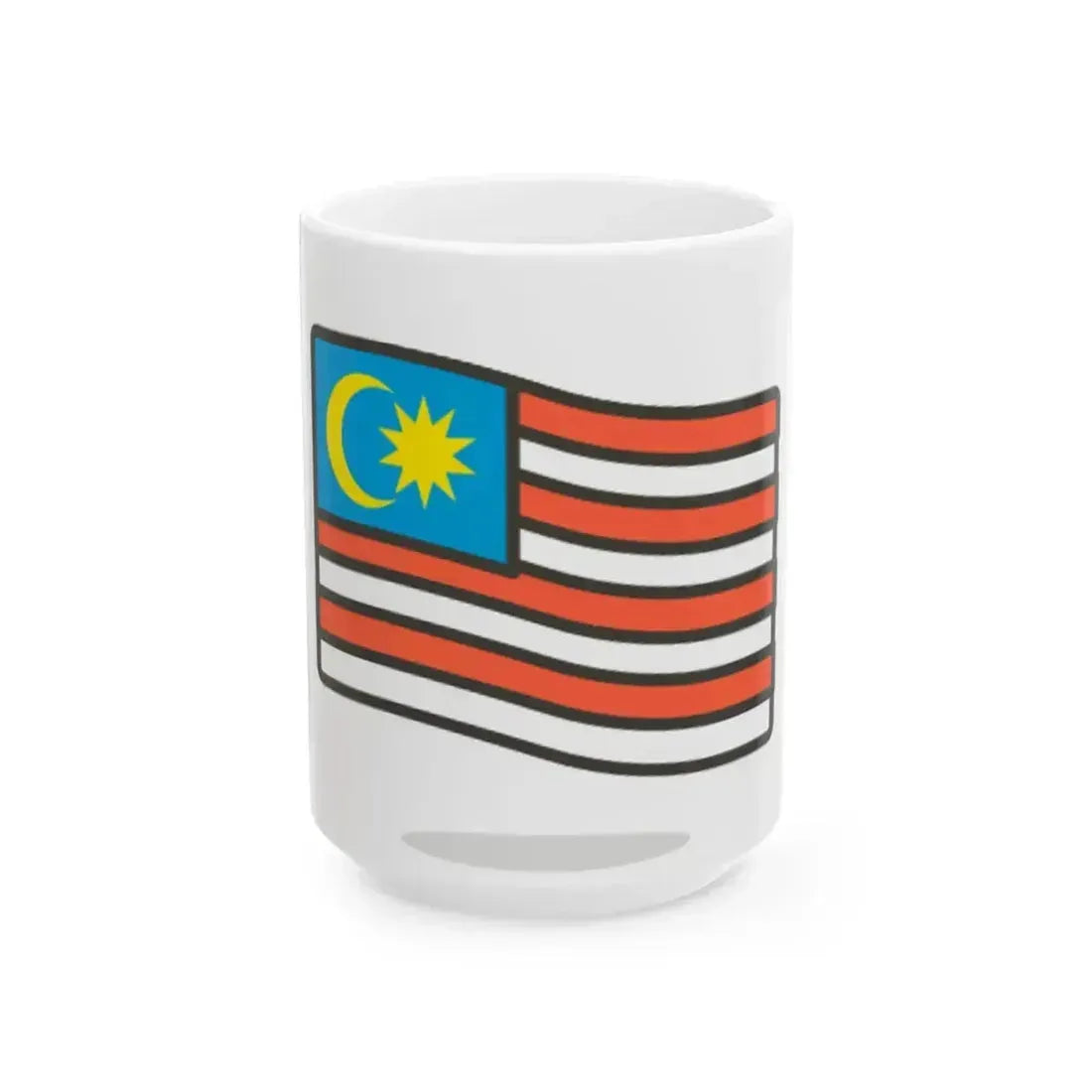 778-Malaysia (Malaysia) White Coffee Mug 15oz - Go Mug Yourself