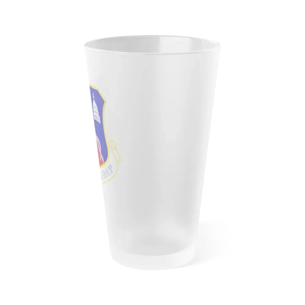 779th Medical Group (U.S. Air Force) Frosted Pint Glass 16oz - Go Mug Yourself