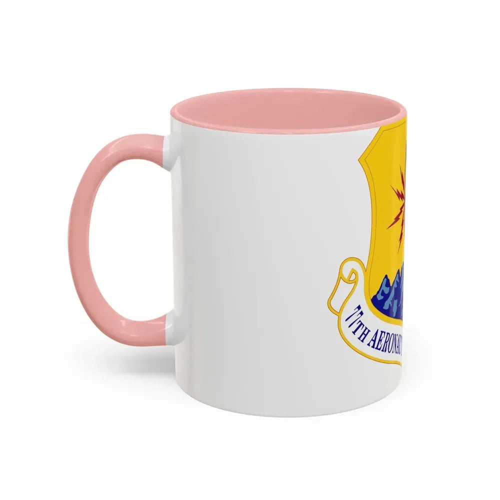 77th Aeronautical Systems Wing (U.S. Air Force) Accent Coffee Mug - Go Mug Yourself