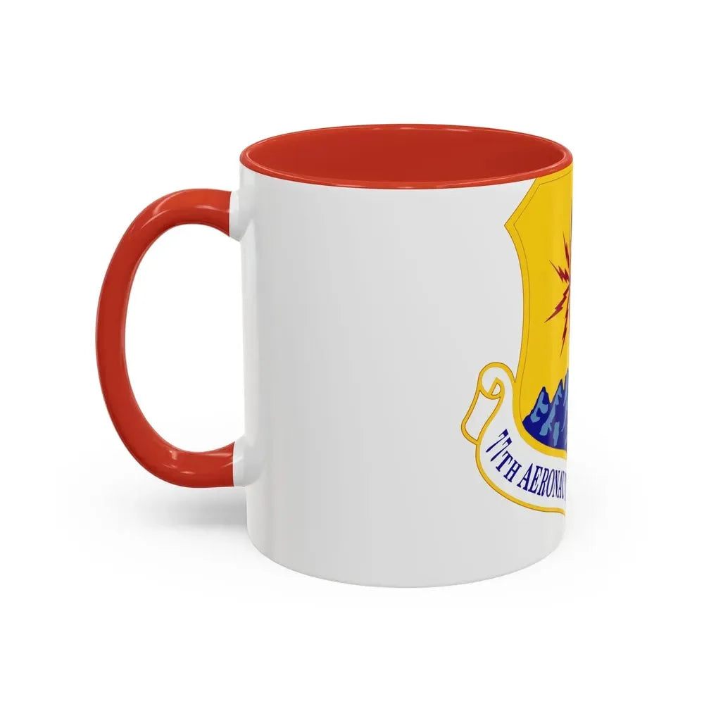 77th Aeronautical Systems Wing (U.S. Air Force) Accent Coffee Mug - Go Mug Yourself