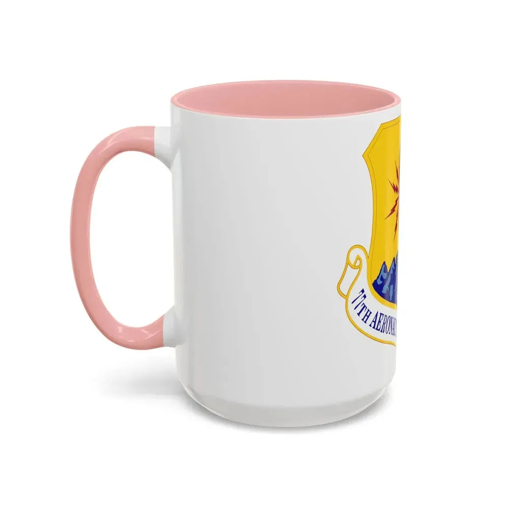 77th Aeronautical Systems Wing (U.S. Air Force) Accent Coffee Mug - Go Mug Yourself