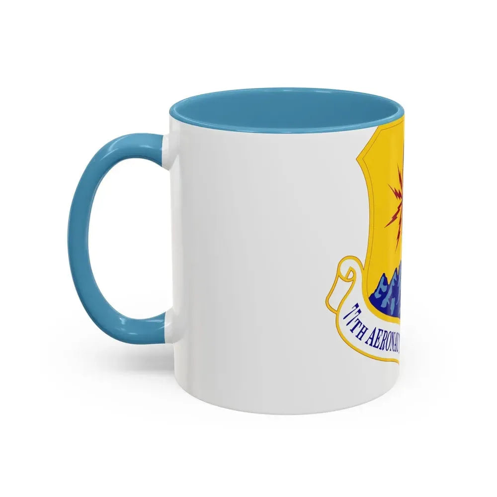 77th Aeronautical Systems Wing (U.S. Air Force) Accent Coffee Mug - Go Mug Yourself