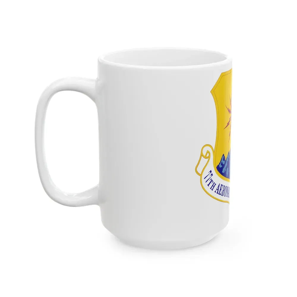 77th Aeronautical Systems Wing (U.S. Air Force) White Coffee Mug - Go Mug Yourself