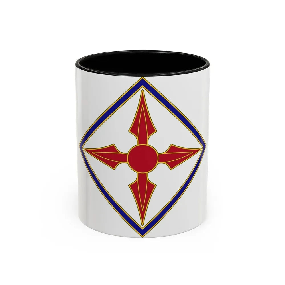 77th Aviation Brigade (U.S. Army) Accent Coffee Mug 11oz Black - Go Mug Yourself