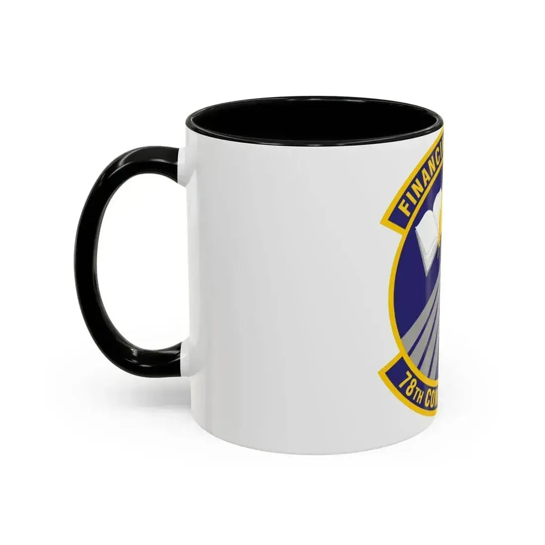 78 Comptroller Squadron AFMC (U.S. Air Force) Accent Coffee Mug - Go Mug Yourself