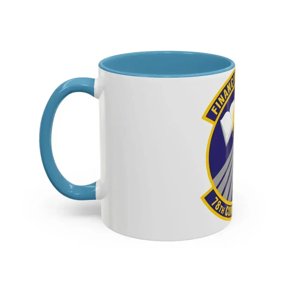78 Comptroller Squadron AFMC (U.S. Air Force) Accent Coffee Mug - Go Mug Yourself