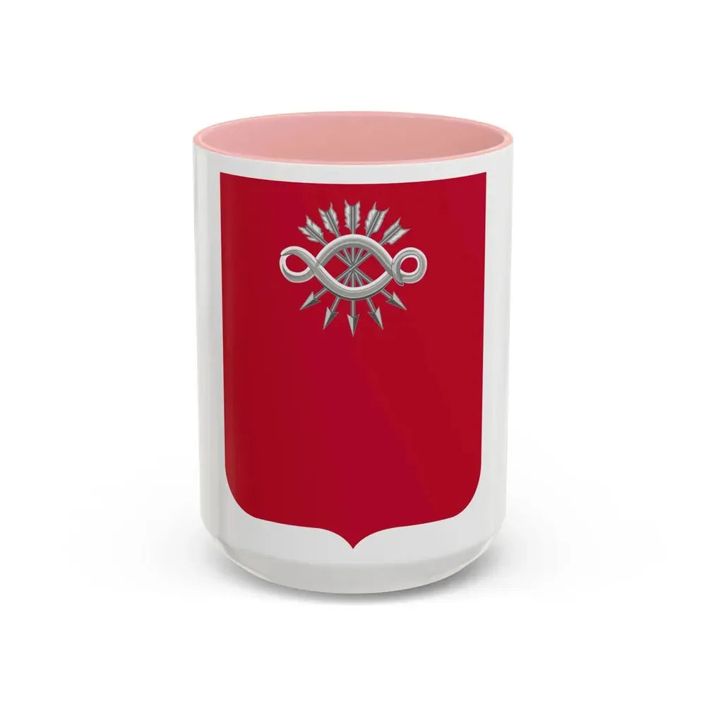 78 Engineer Battalion 2 (U.S. Army) Accent Coffee Mug 15oz Pink - Go Mug Yourself