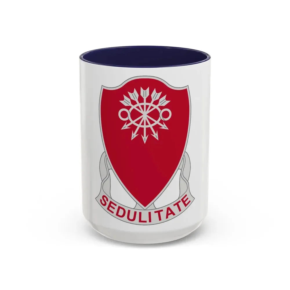 78 Engineer Battalion (U.S. Army) Accent Coffee Mug 15oz Navy - Go Mug Yourself