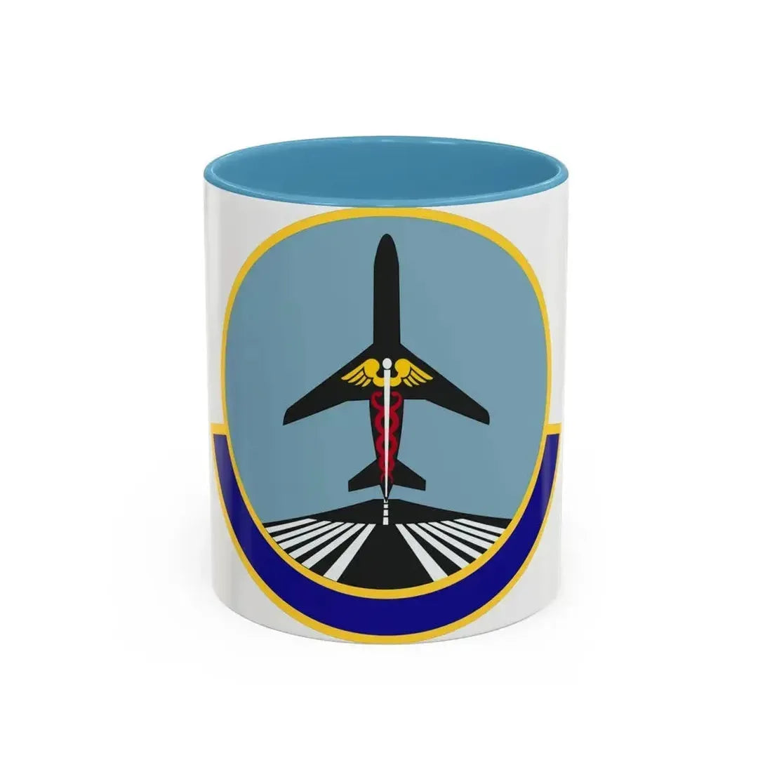78 Operational Medical Readiness Squadron AFMC (U.S. Air Force) Accent Coffee Mug 11oz Light Blue - Go Mug Yourself