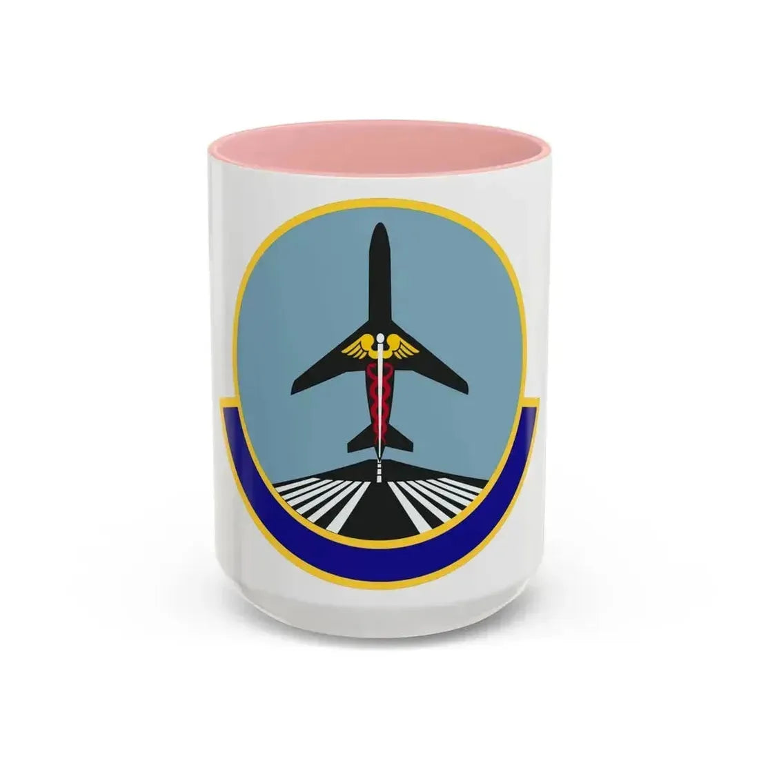 78 Operational Medical Readiness Squadron AFMC (U.S. Air Force) Accent Coffee Mug 15oz Pink - Go Mug Yourself