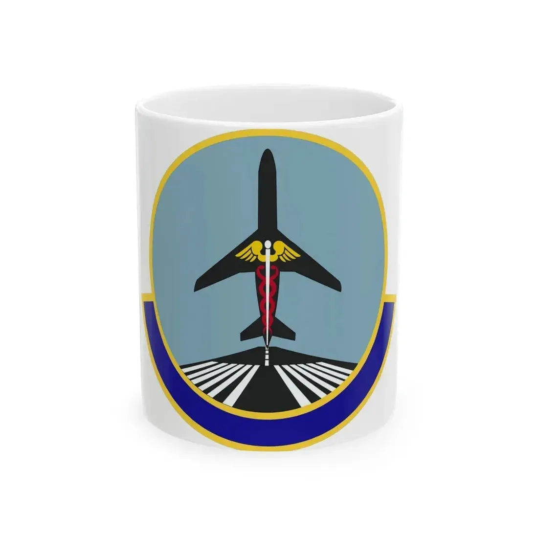 78 Operational Medical Readiness Squadron AFMC (U.S. Air Force) White Coffee Mug - Go Mug Yourself