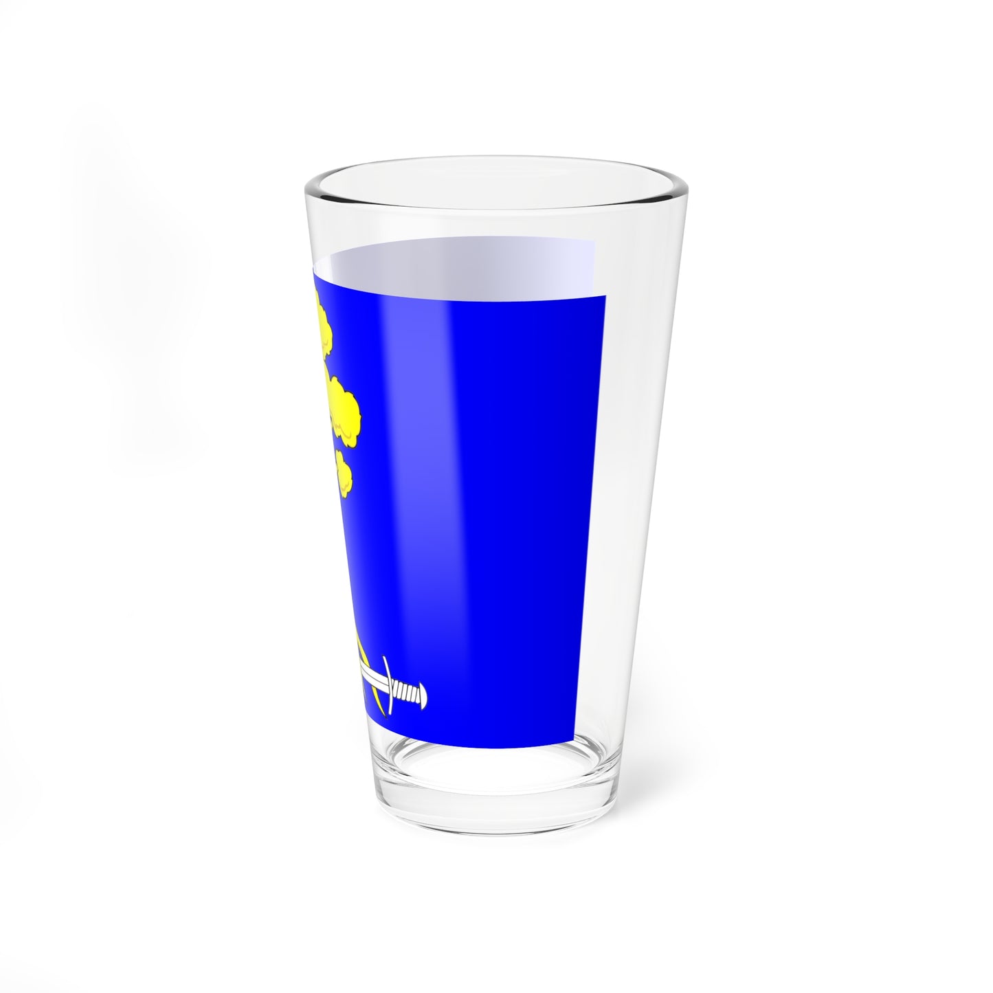 Flag Sertolovo Leningrad oblast (Russia) Pint Glass 16oz