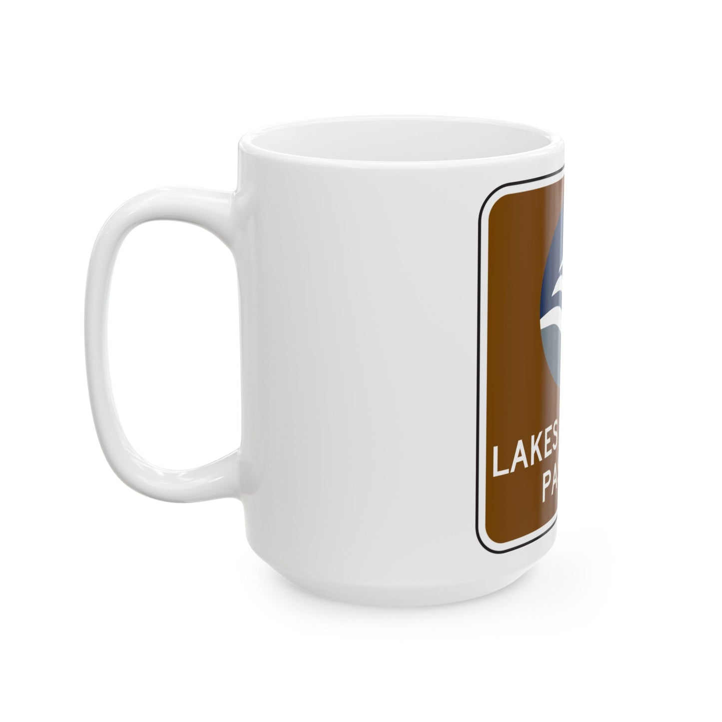 NYSDOT NYM18-3 (New York) (Road Sign) White Coffee Mug