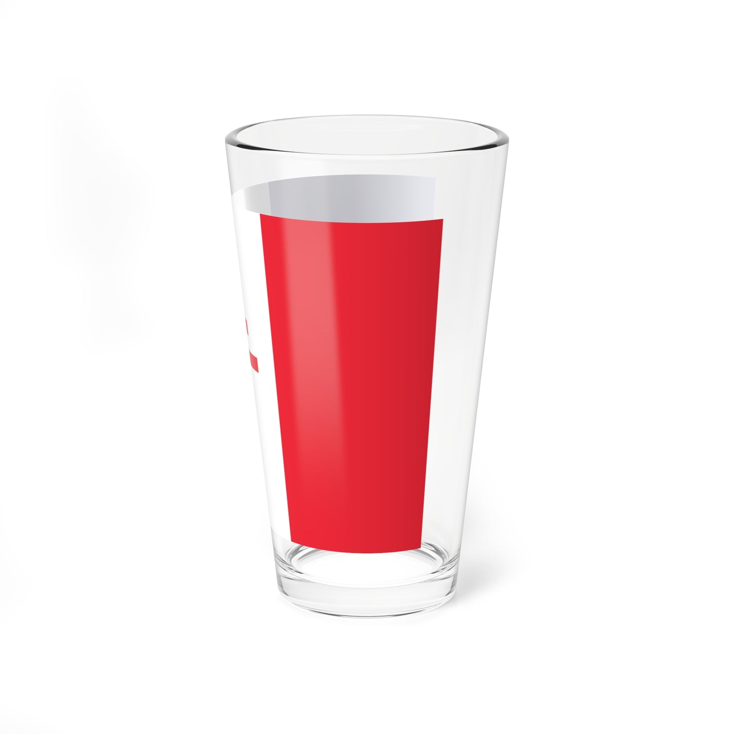 Flag of Free France bright variant (Belgium) Pint Glass 16oz