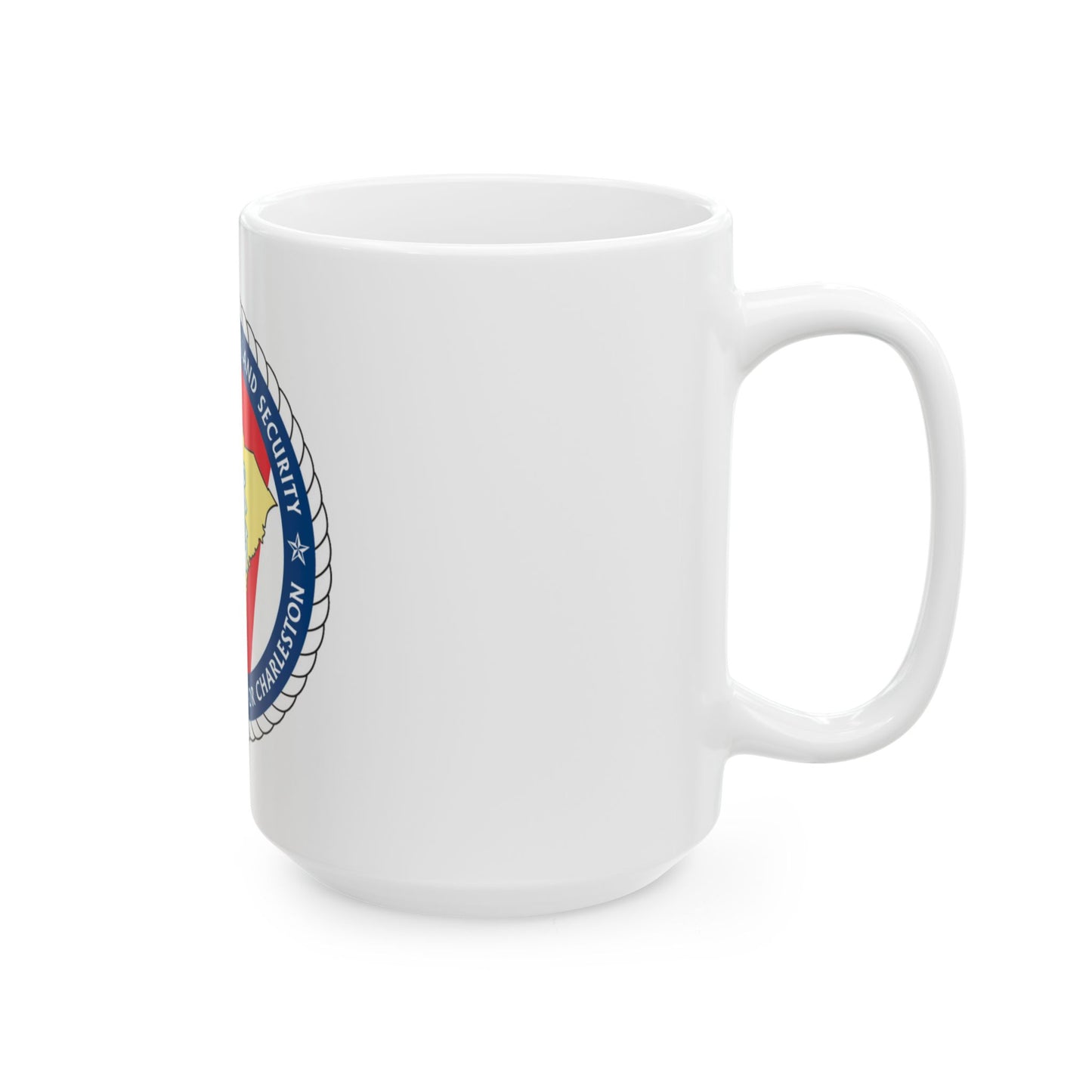USCG Sector Charleston DHS (U.S. Coast Guard) White Coffee Mug