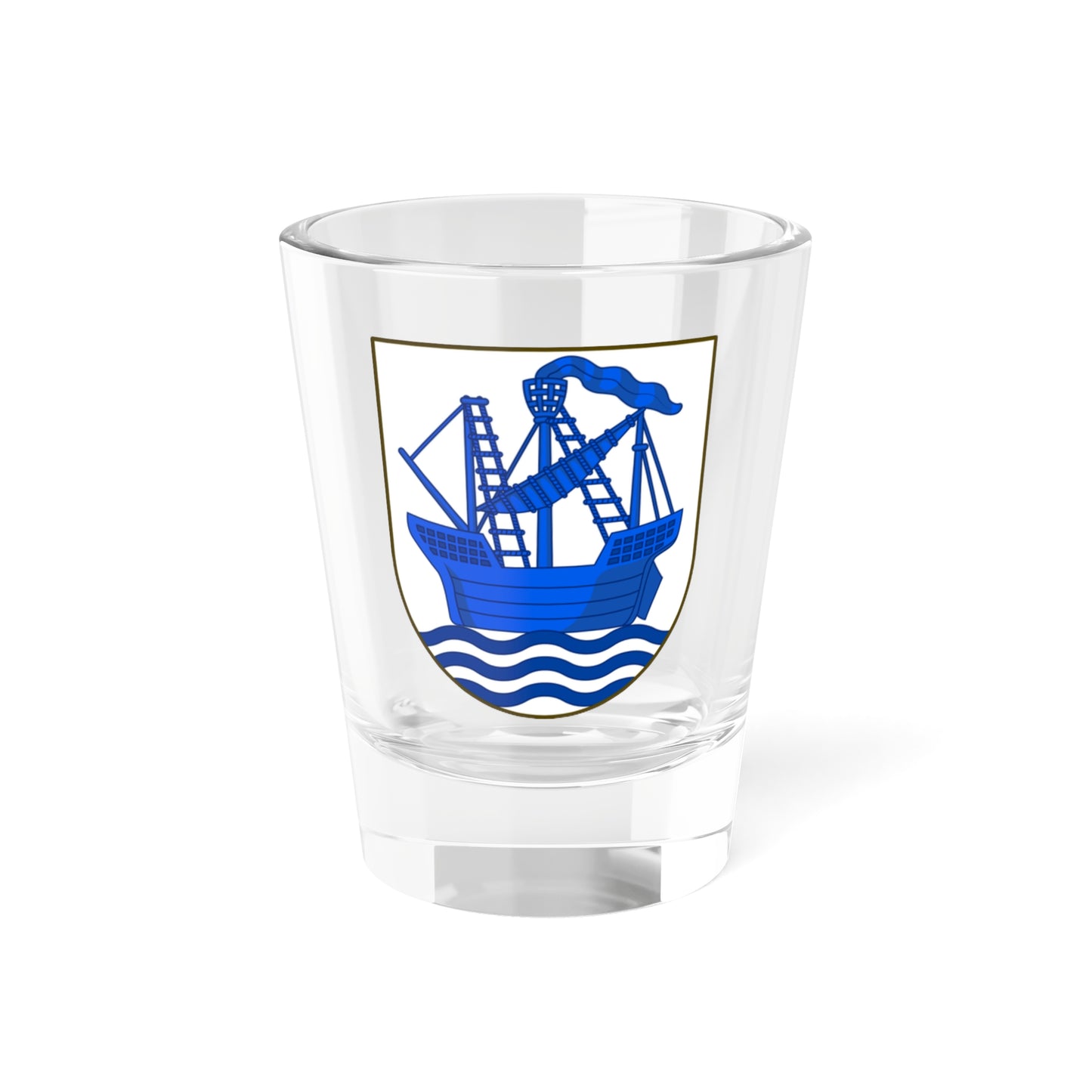 Coat of arms of Elsinore (Denmark) (Coat of Arms) Shot Glass 1.5oz