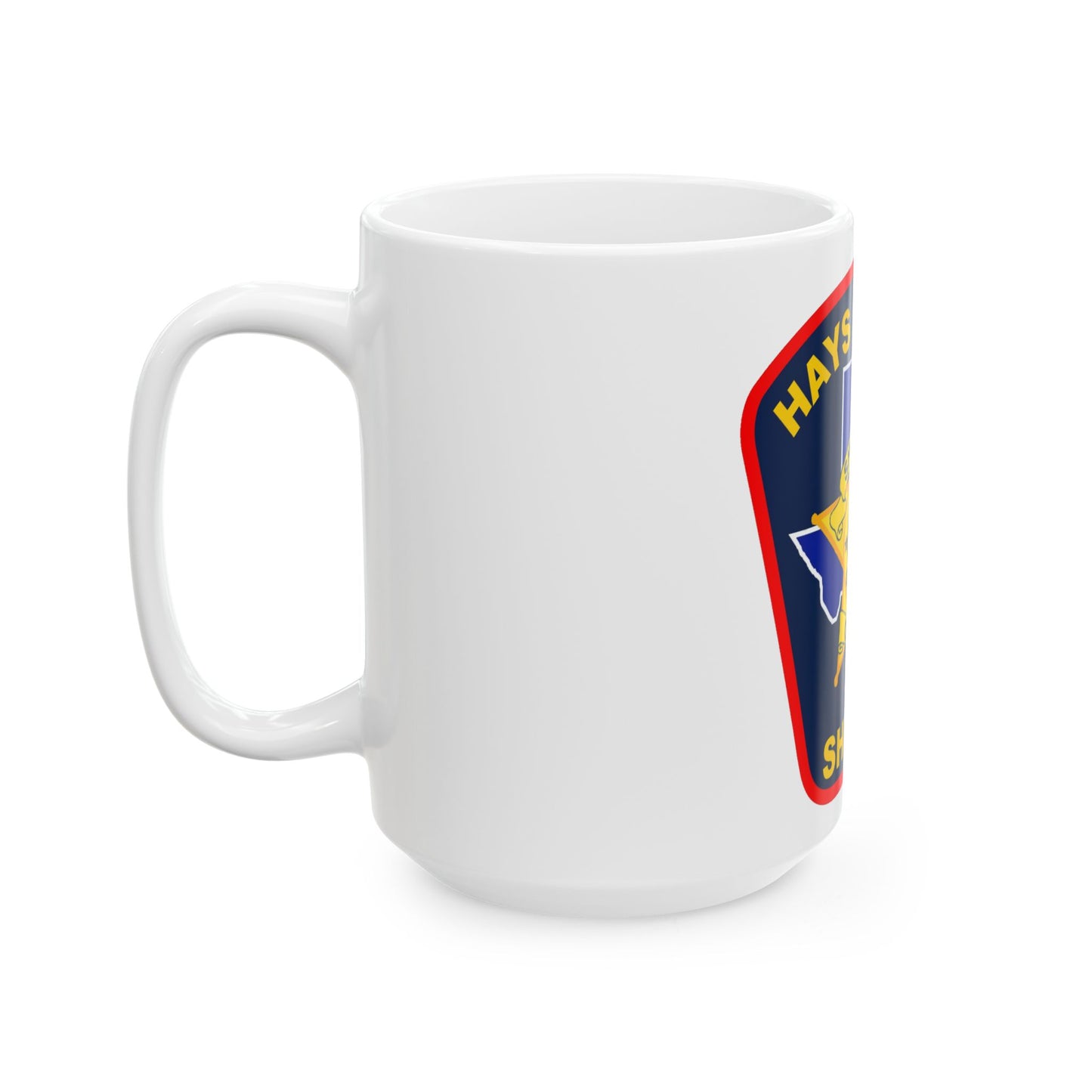 Hays County Sherrif Texas - White Coffee Mug