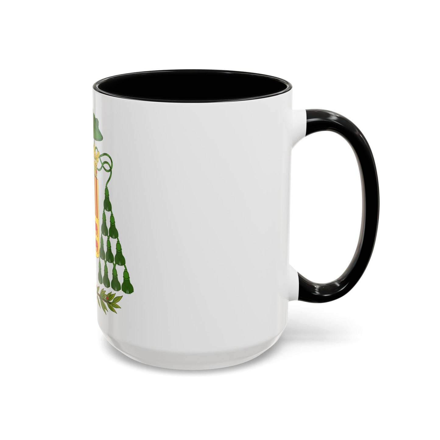 Historical Coat of Arms of Ecclesiastic Co-Prince of Andorra - Accent Coffee Mug