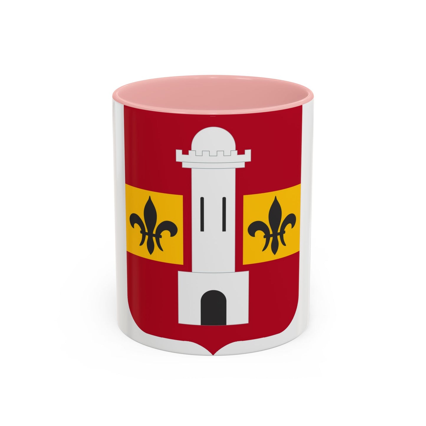 740th Antiaircraft Artillery Gun Battalion v2 (U.S. Army) Accent Coffee Mug